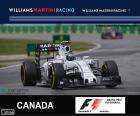 Valtteri Bottas, Williams, καναδικό Grand Prix 2015, τρίτη θέση
